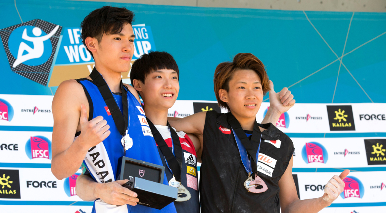 日本勢の好調続く。2人の10代が初表彰台へ／ボルダリングW杯2017第5戦 米国・ベイル大会