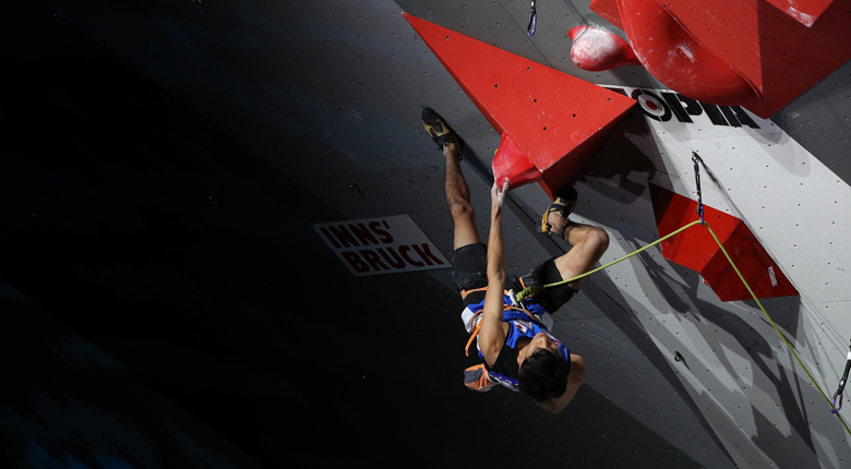 男子でも地元のオーストリア勢が優勝を決める。日本人最高は楢崎明智の4位／IFSCクライミング世界選手権2018【男子リード】