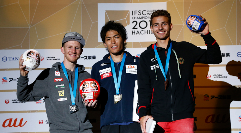 楢崎智亜が王座奪還！／IFSCクライミング世界選手権2019八王子【ボルダリング男子決勝】