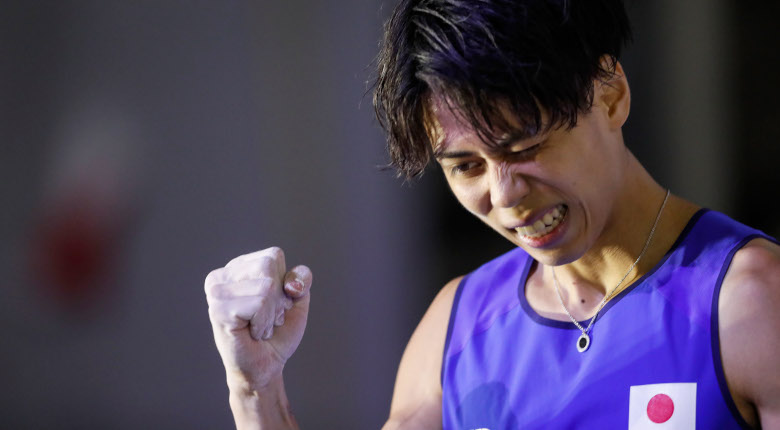 原田海「自分の登りをするだけ」。コンバインド男子予選後の選手コメント／IFSCクライミング世界選手権2019八王子