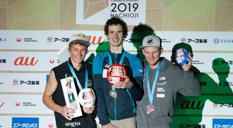 アダム・オンドラが3度目V。楢崎4位、原田7位／IFSCクライミング世界選手権2019八王子【リード男子決勝】