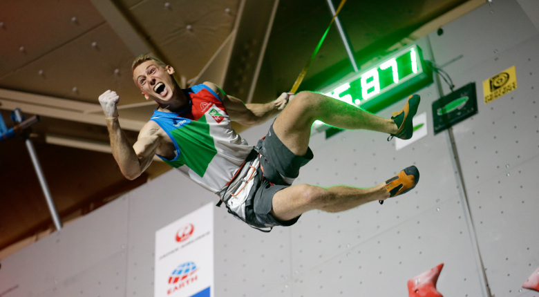 “ラッキーボーイ”が初優勝。女子はミロスラフが2連覇達成／IFSCクライミング世界選手権2019八王子【スピード決勝】