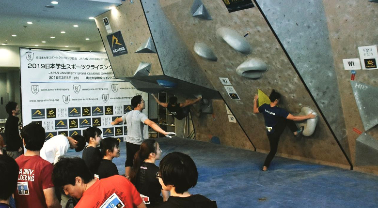 3月の2020日本学生スポーツクライミング個人選手権が中止