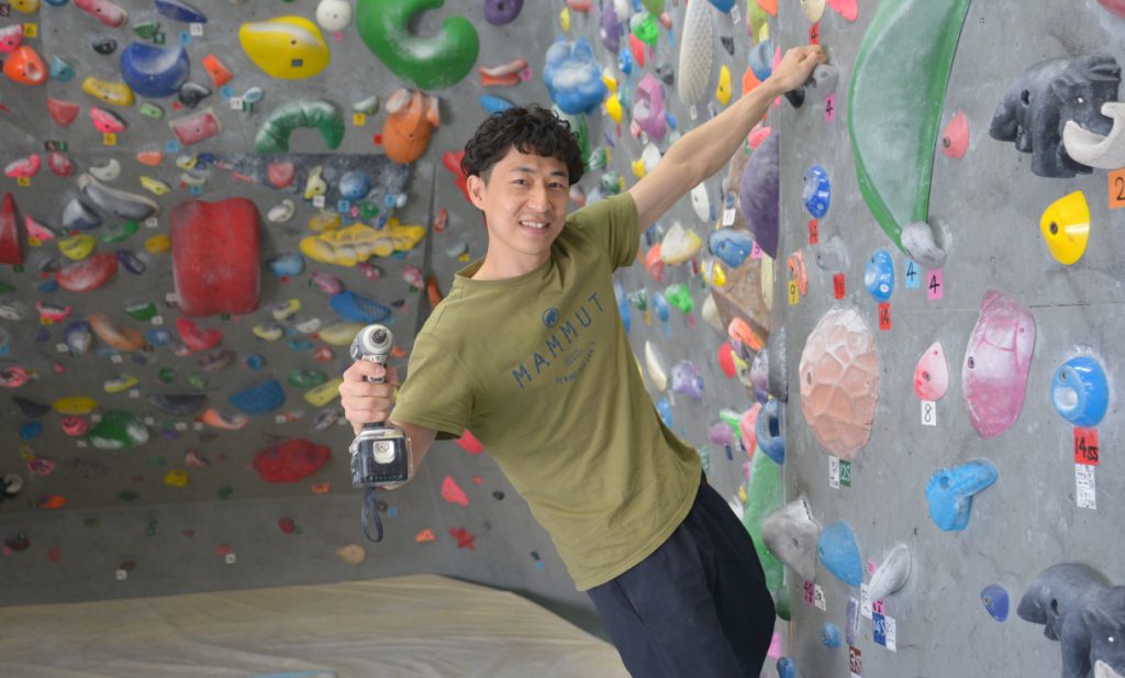 松島暁人（IFSC国際ジュニアルートセッター）