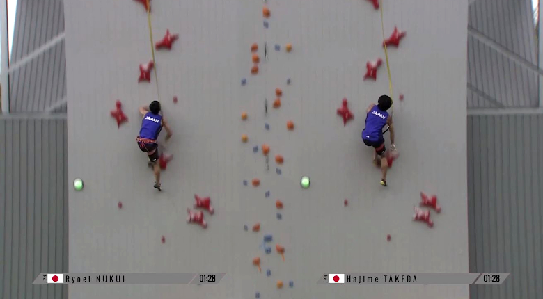 スピードクライミングのオンライン大会「IFSCコネクテッド・スピード・ノックアウト」が開催