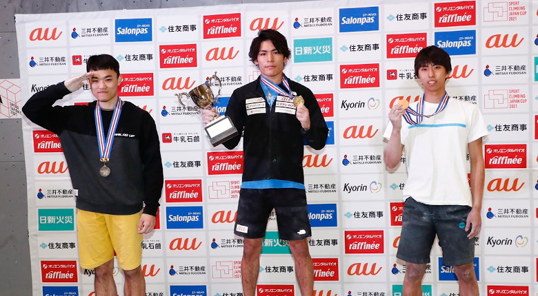 有言実行の日本新！ 5.72秒で楢崎智亜が大会初優勝　スピードジャパンカップ2021【男子】