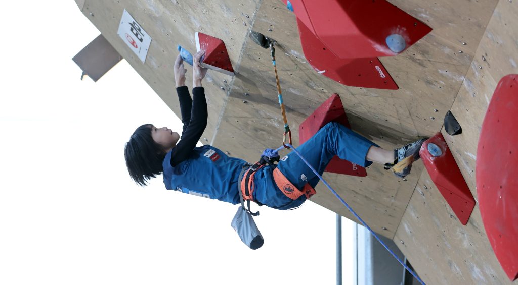 森がリード完登で女子首位　日本勢全員が準決勝へ【クライミングW杯盛岡大会】