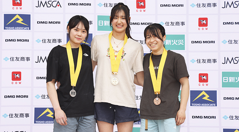 小田菜摘が大会史上初の4連覇、5度目V【リードユース日本選手権2025】
