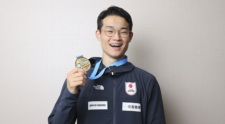 藏敷慎人インタビュー：ユース世界選手権2025優勝【住友商事 presents Enriching+賞】