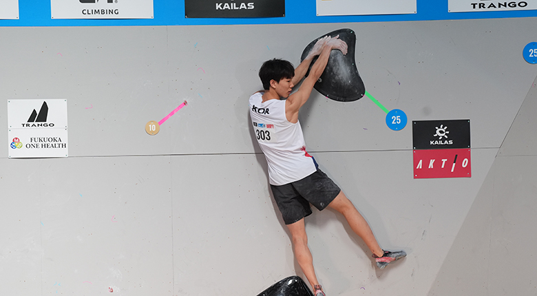 韓国、米国が敗者復活　日本の待つボルダー決勝へ【IFSCクライミンググランドファイナルズ福岡2025】