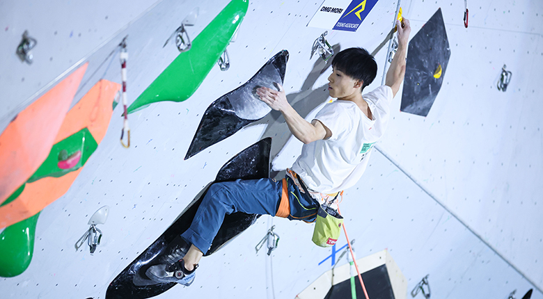 男子優勝の鈴木音生「パワー寄りのムーブを楽にこなせれば、高度はもっと伸びていく」【リードジャパンカップ2026｜男子決勝後の選手コメント】