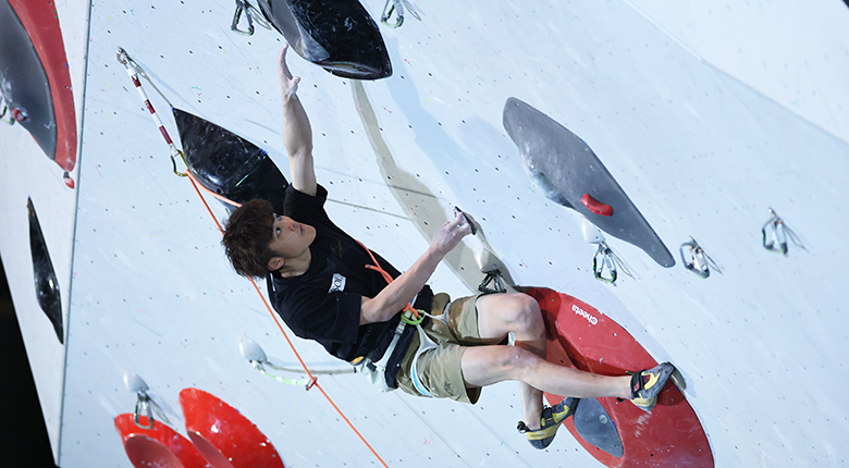 安楽宙斗が首位浮上　優位に立って決勝へ【リードジャパンカップ2026】